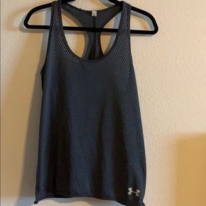 Grey mesh under armour tank medium